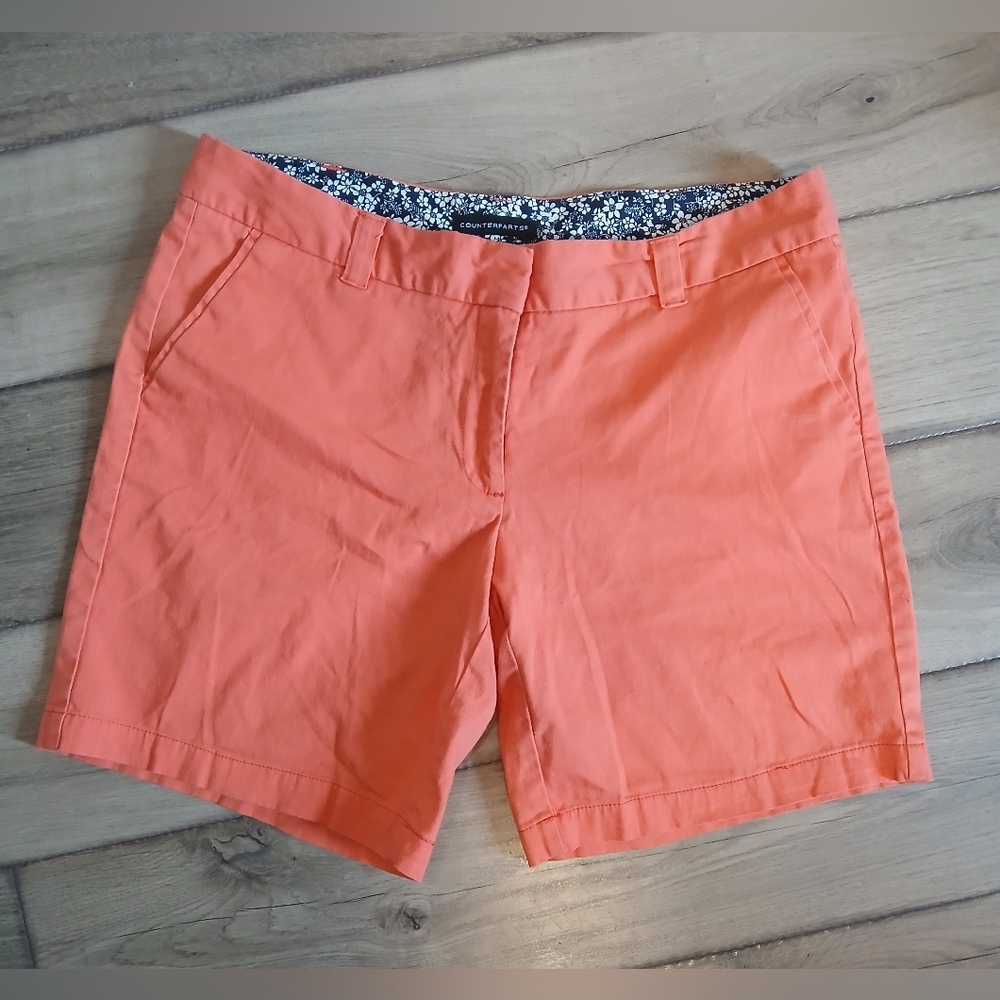 Counterparts Women’s Size 12 Coral Stretch Shorts | Cotton Blend